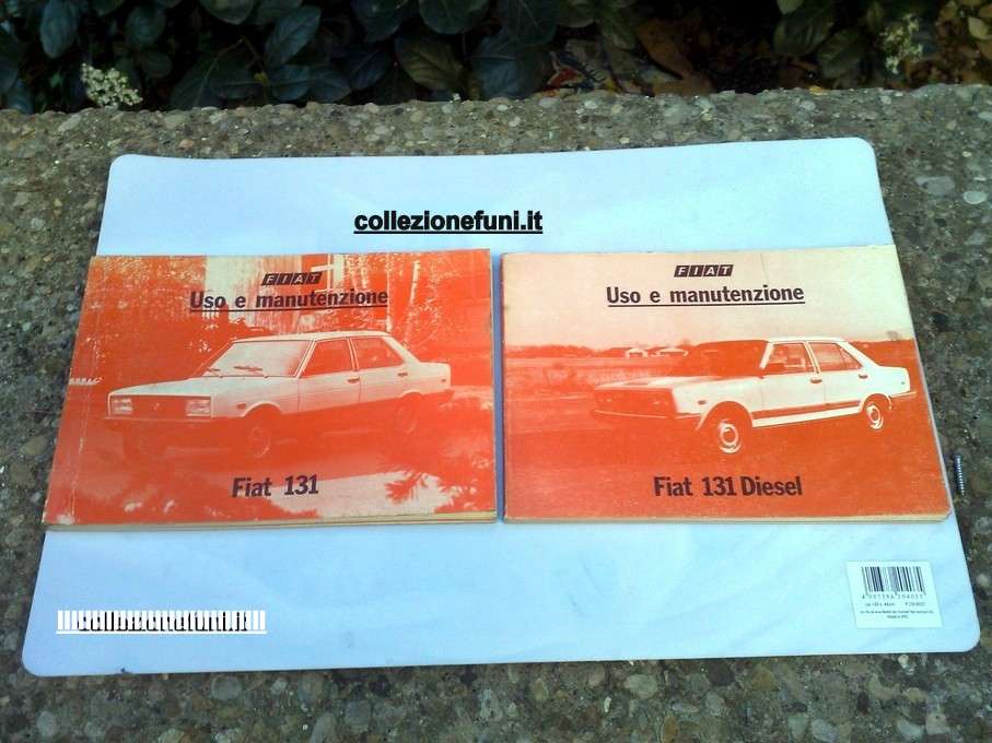 Libr. uso e manut. Fiat 131 Benz e Diesel